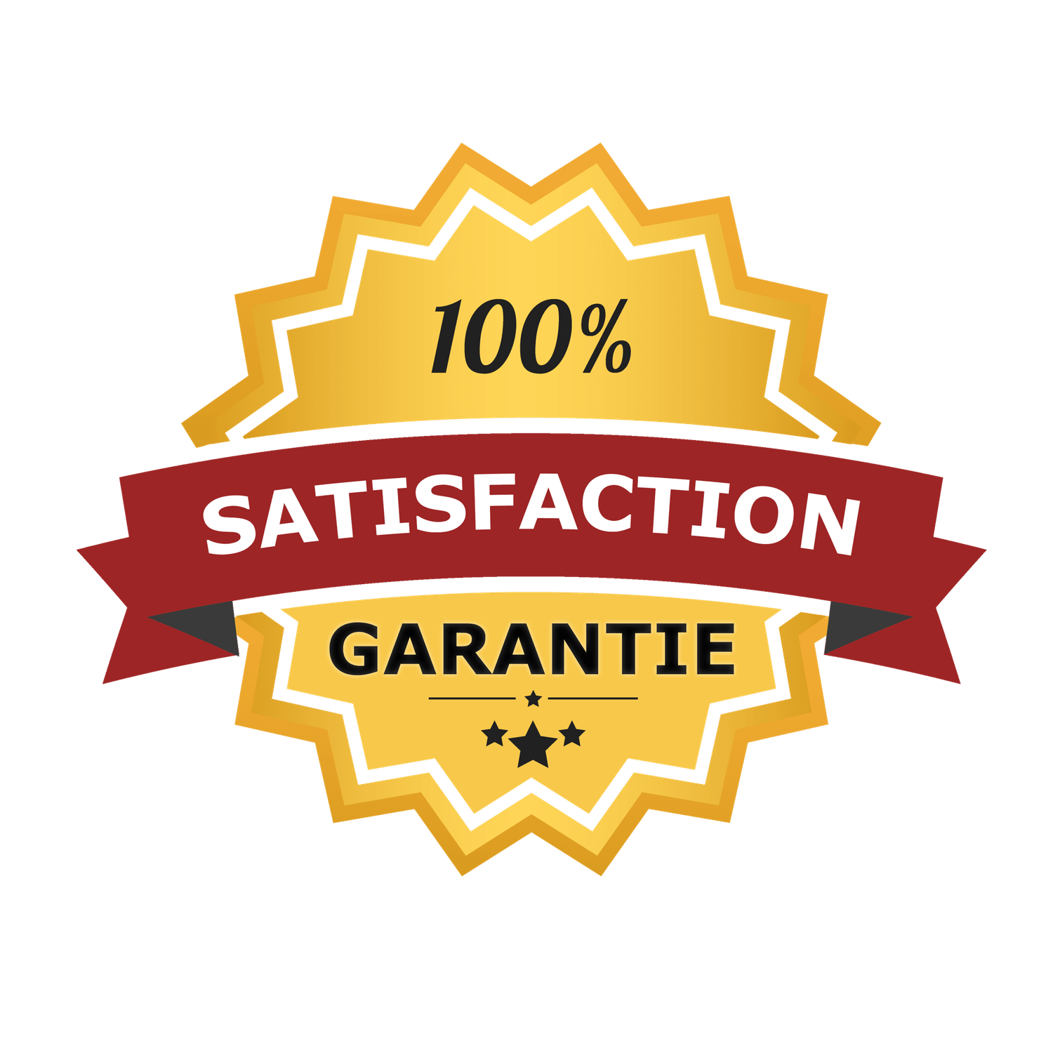 Garantie satisfait ou remboursé 30 jours